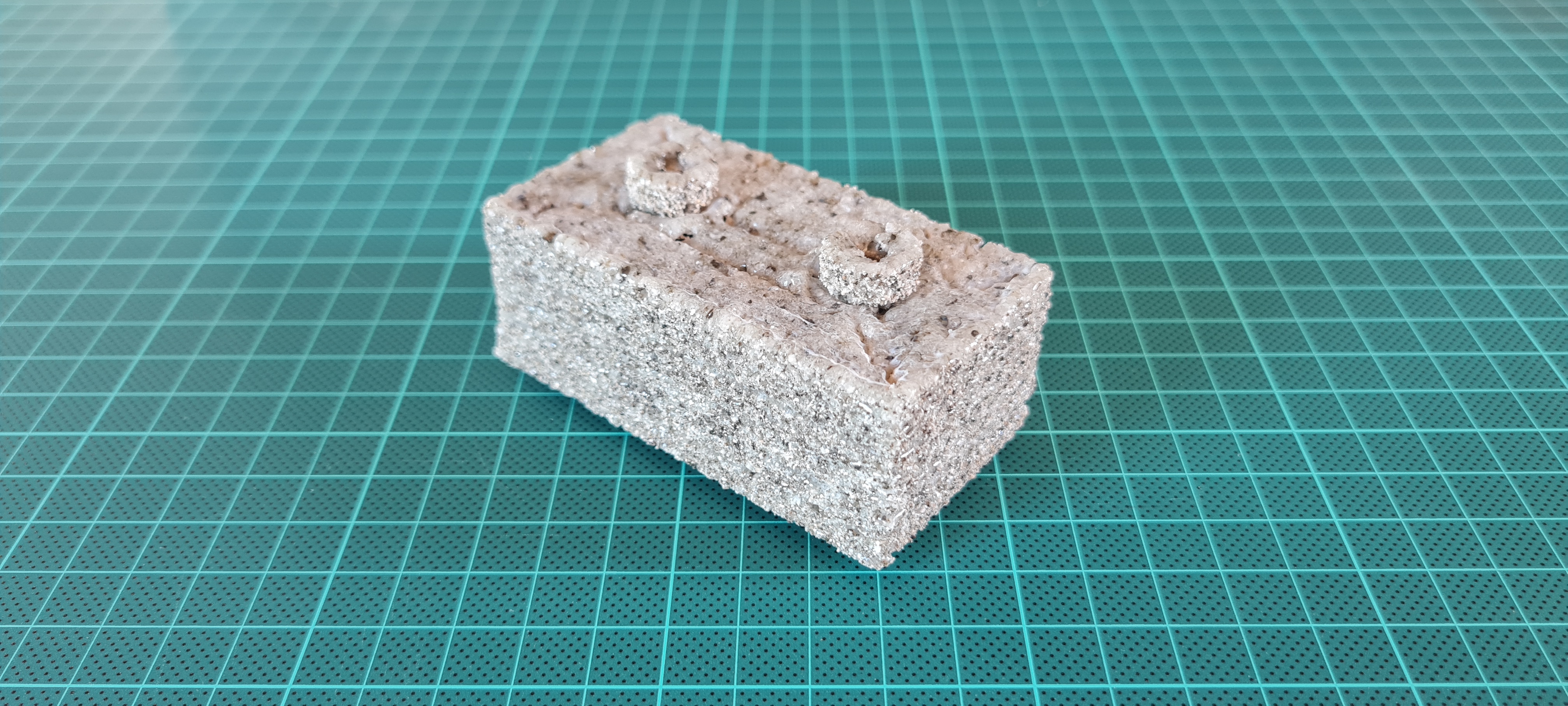 Erste additiv gefertigte Probekörper