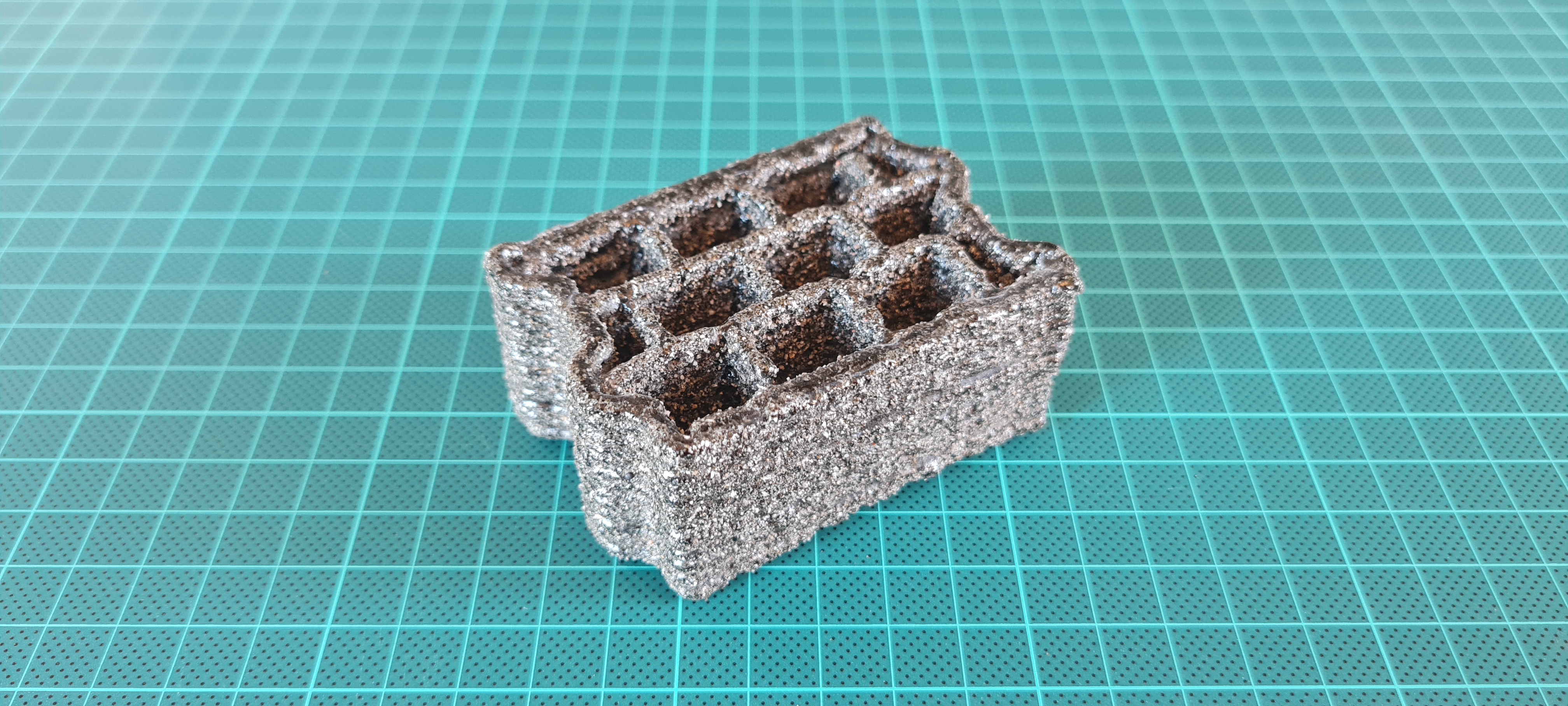 Erste additiv gefertigte Probekörper